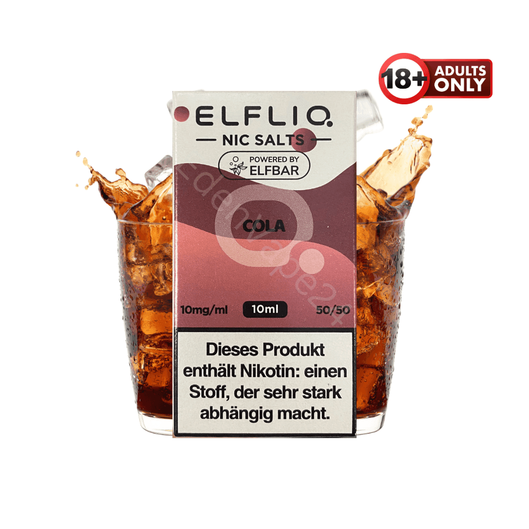 Elfbar Elfliq - Cola - 10mg Liquid - EdenVape24